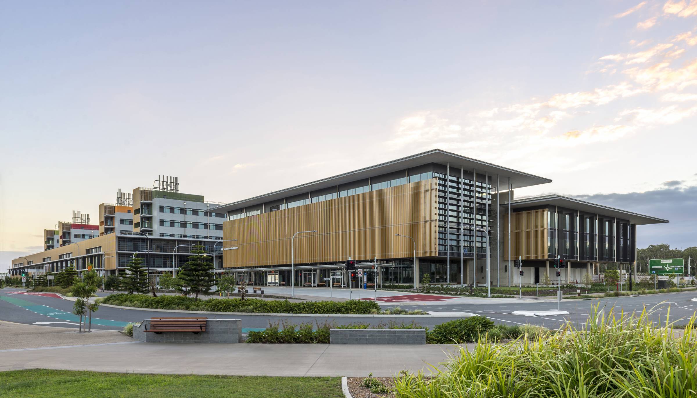 Sunshine Coast Health Institute building exterior at Birtinya